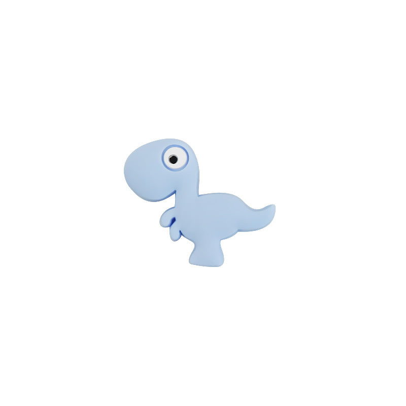 Wholesale 10PCS Teether  Dinosaur DIY Baby Molded Silicone Beads